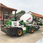 Articulated Steering 2900 Liters Mobile Concrete Mixer Truck
